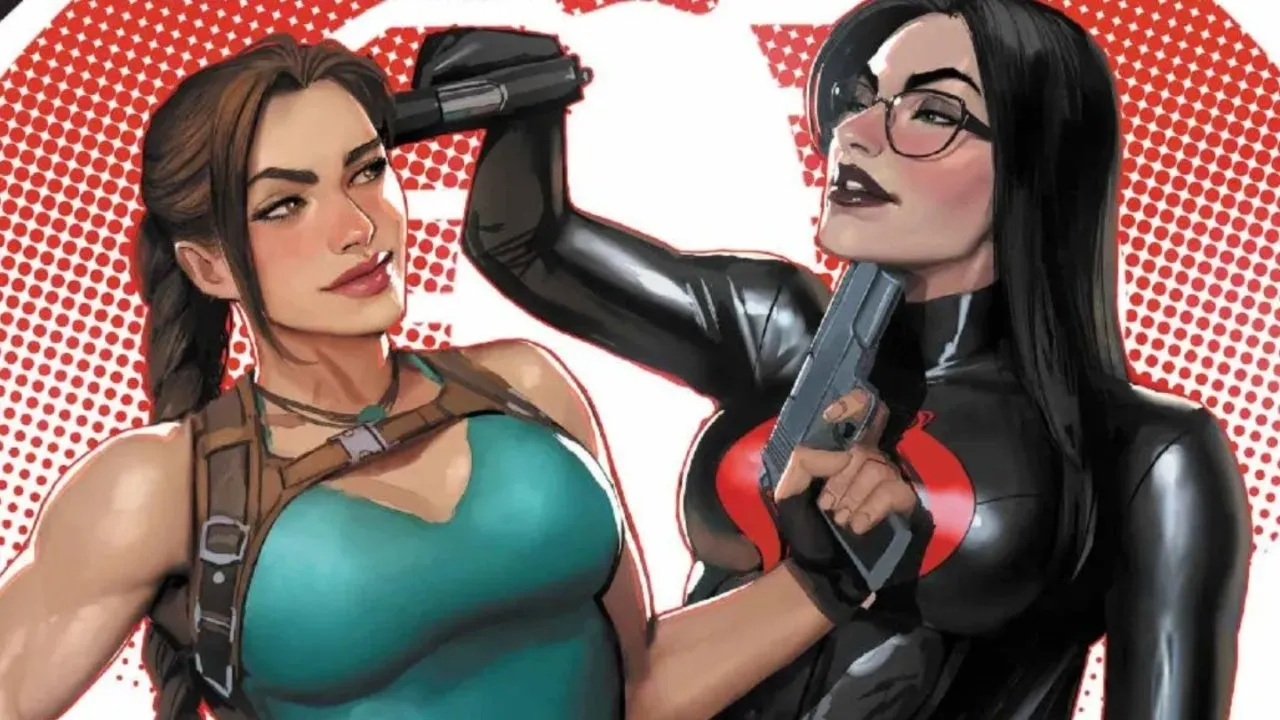 Skybound удивляет фанатов кроссовером комиксов G.I. Joe и Tomb Raider