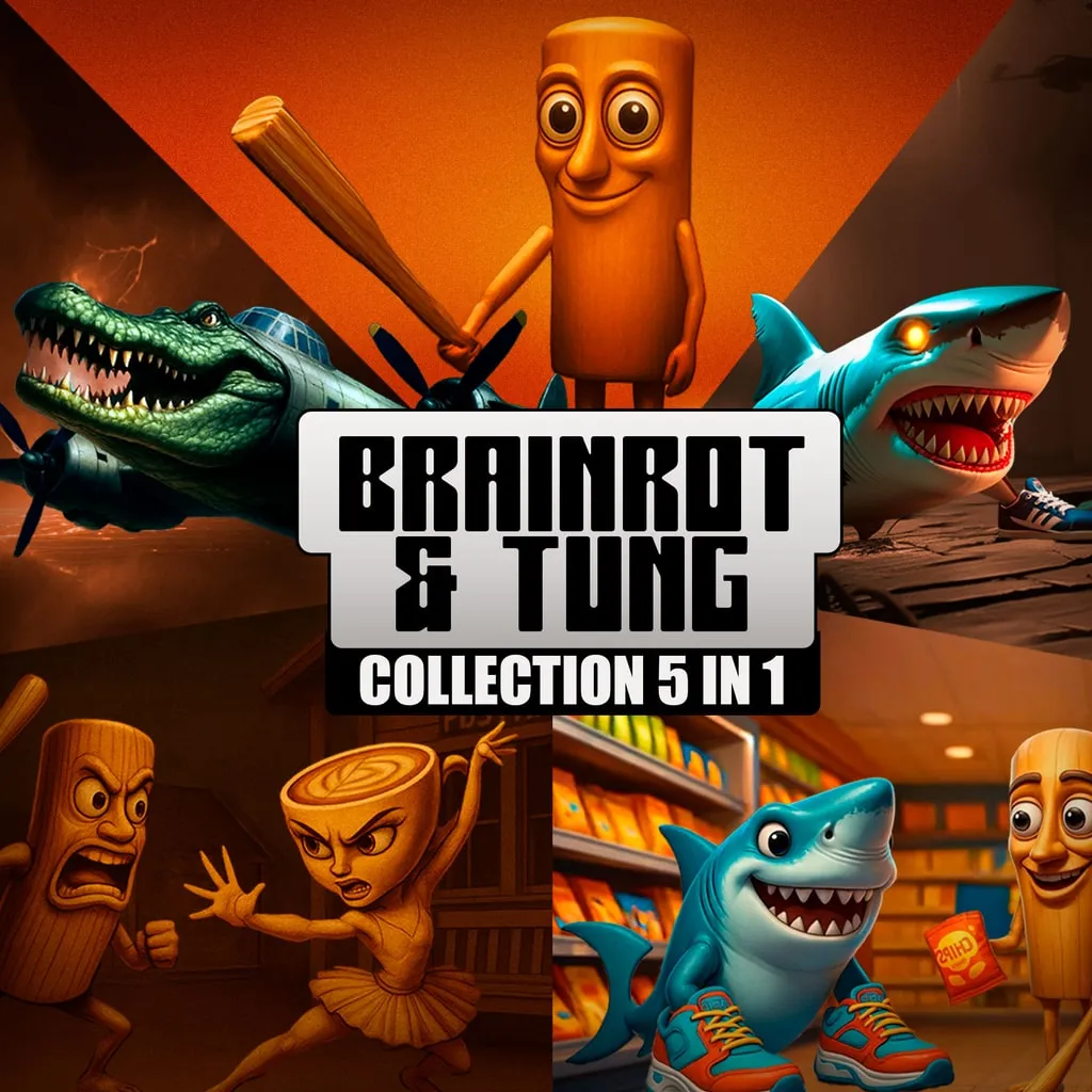 BRAINROT & TUNG COLLECTION 5 in 1