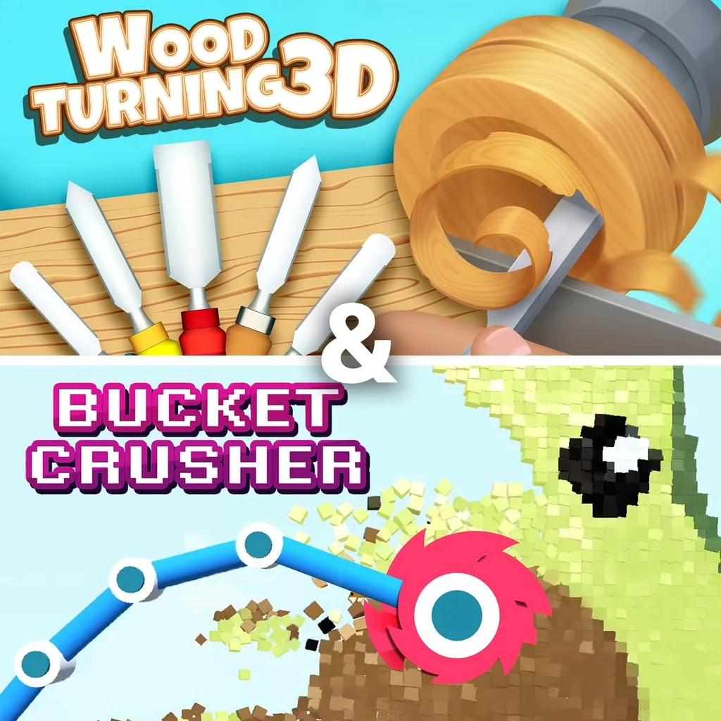 Woodturning 3D & Bucket Crusher