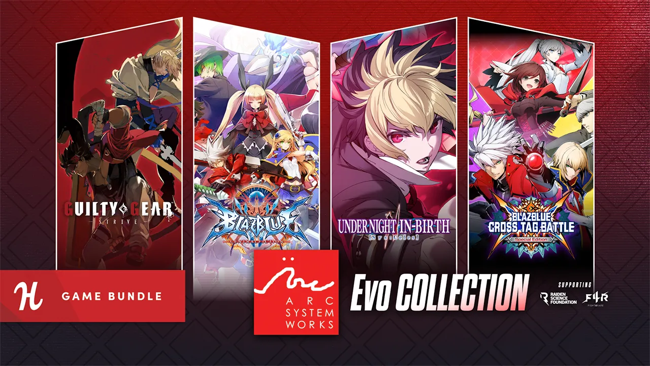 Humble Bundle запустил подборку игр Arc System Works с Guilty Gear -Strive- в поддержку фонда Raiden Science Foundation