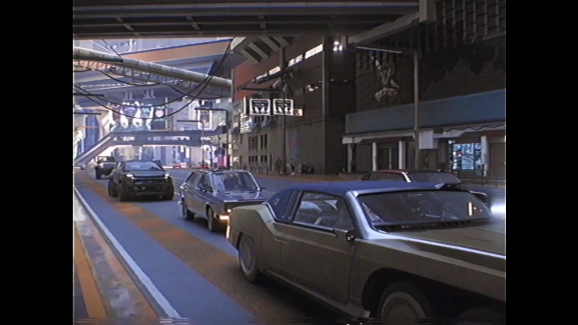 Мод VHS для Cyberpunk 2077 вызывает ностальгию по 80-м и неожиданный реализм