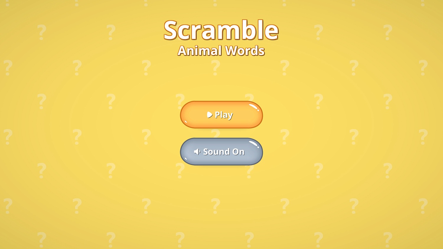 Scramble Animal Words