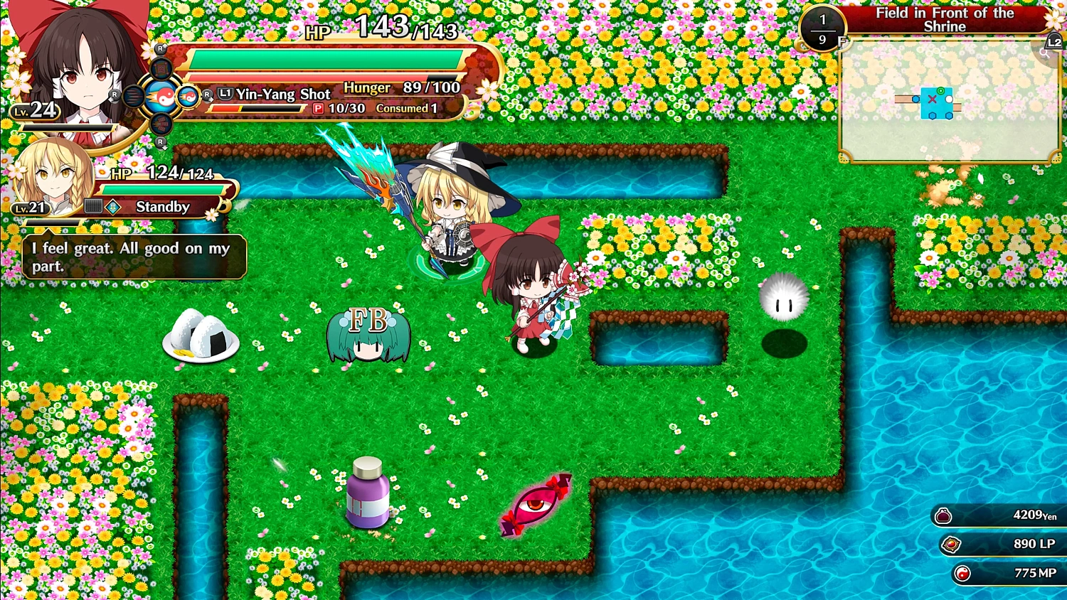 Touhou Genso Wanderer -FORESIGHT-