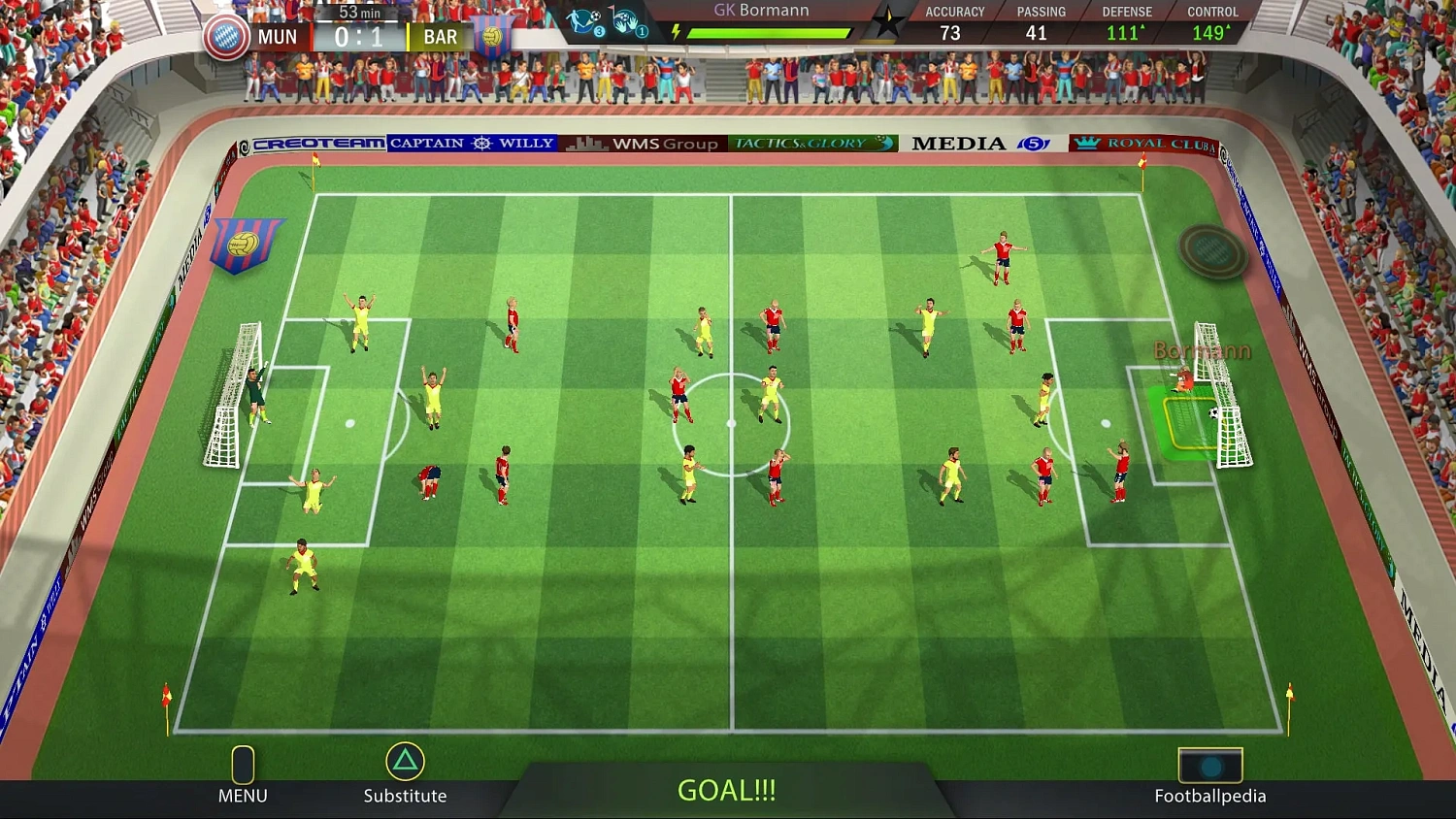 Football, Tactics & Glory