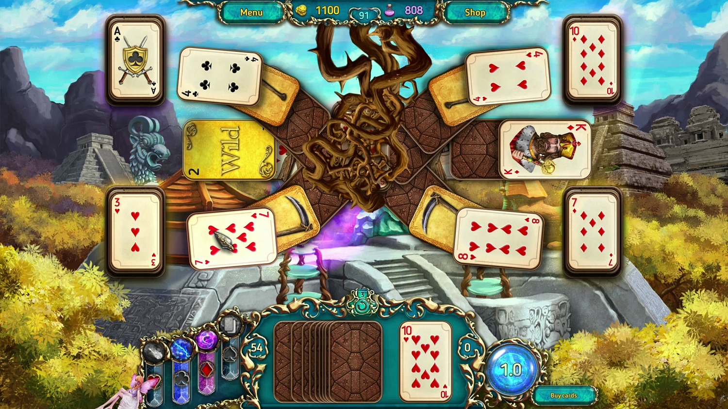 Dreamland Solitaire: Dragon's Fury