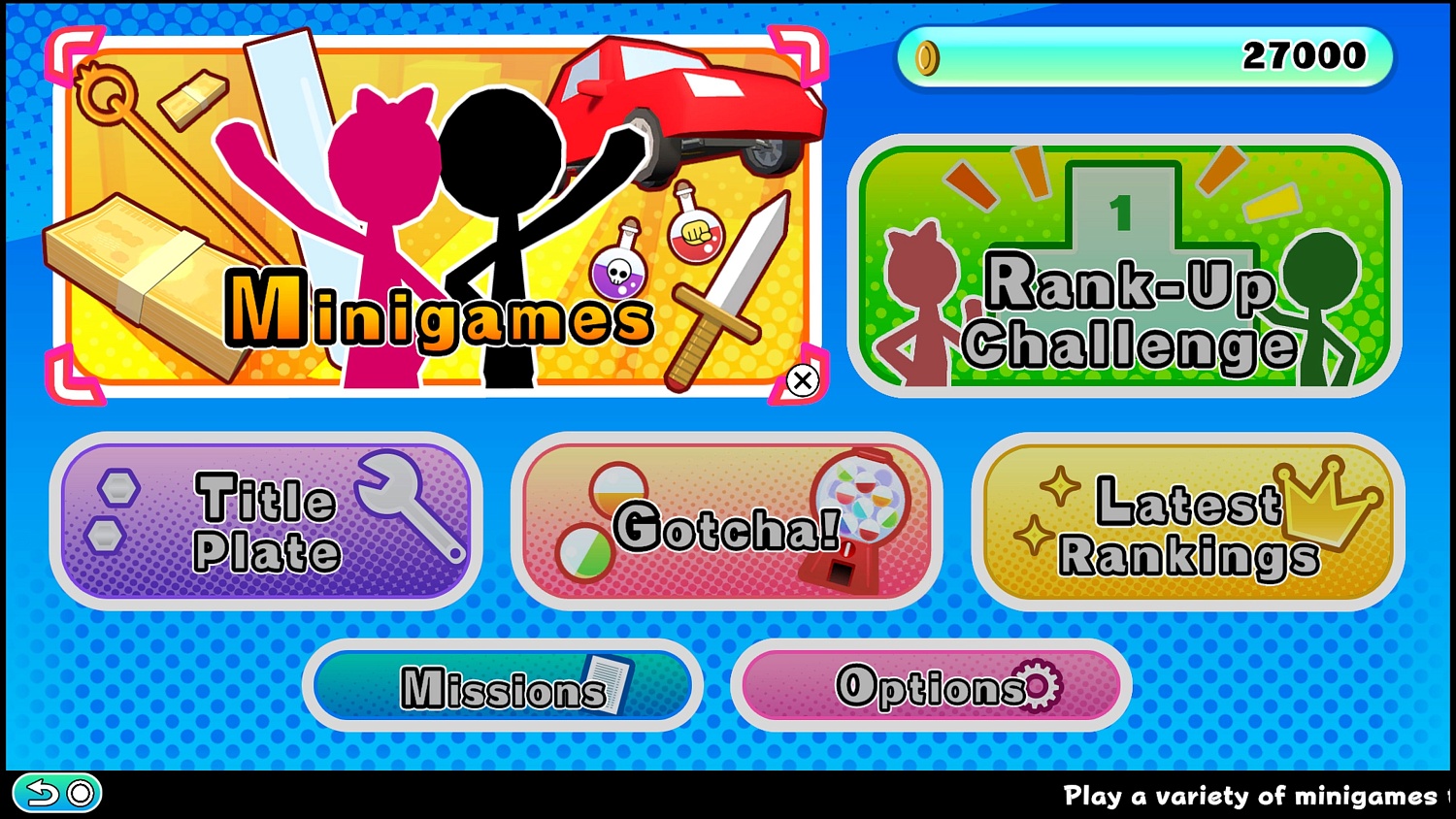 YEAH! YOU WANT "THOSE GAMES," RIGHT? SO HERE YOU GO! NOW, LET'S SEE YOU CLEAR THEM!