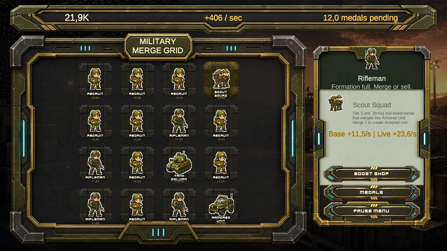 Military Merge