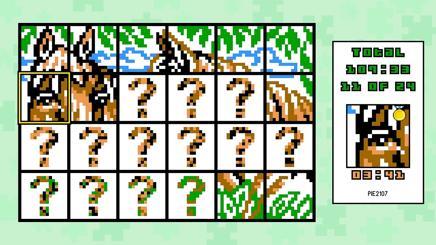 Pic-a-Pix Pieces 2