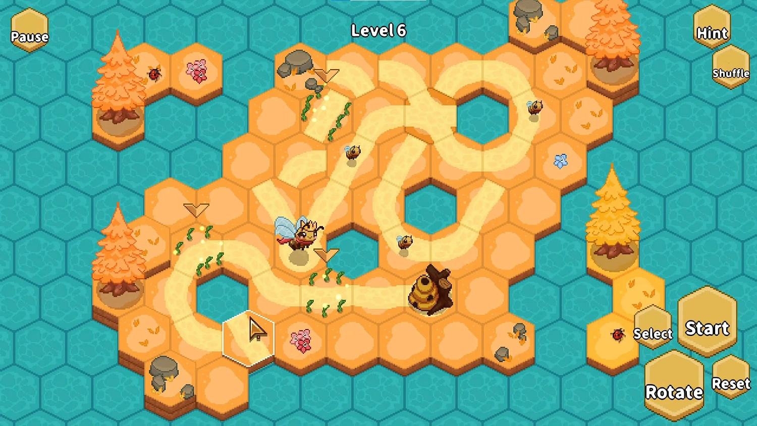 Bee Flowers: Royal Garden
