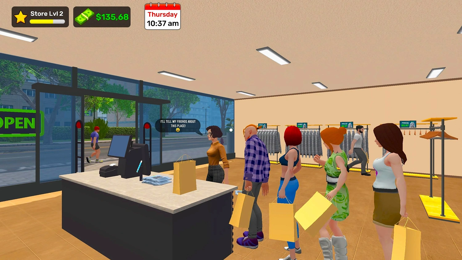 Clothing Store Simulator 3D