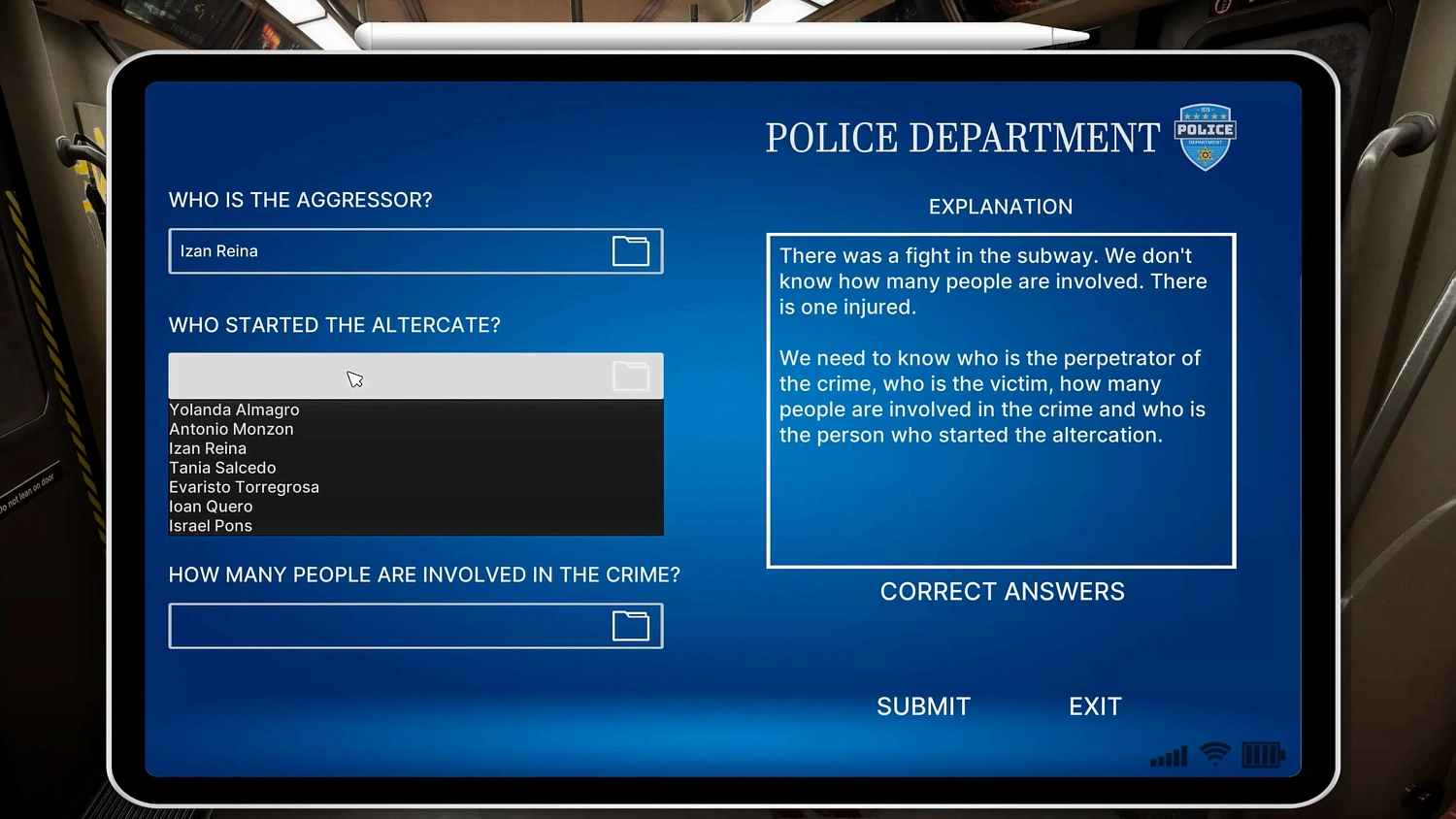 DETECTIVE - Scene Crime