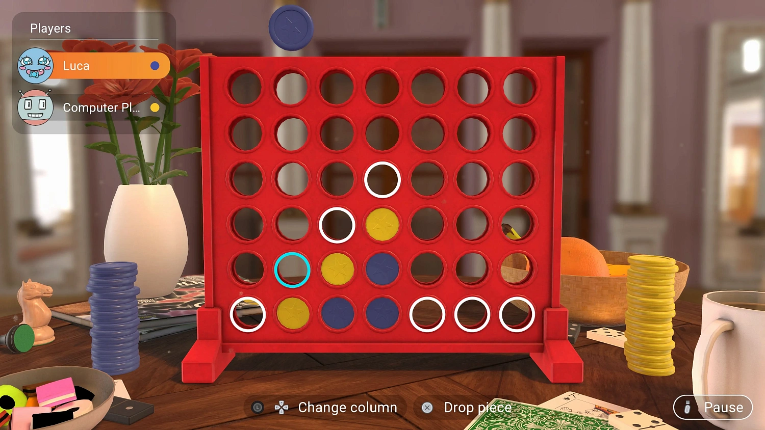 5in1 Game Collection: MyRummy® + 4 in a row + Backgammon + Checkers + Mills