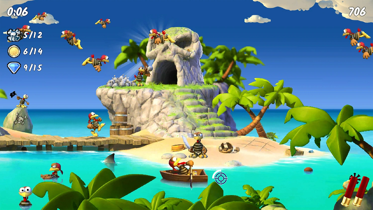 Crazy Chicken Pirates