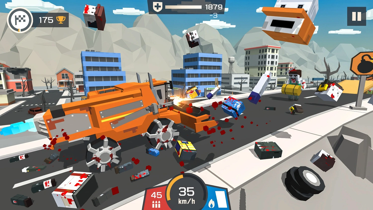 Zombie Derby: Pixel Survival