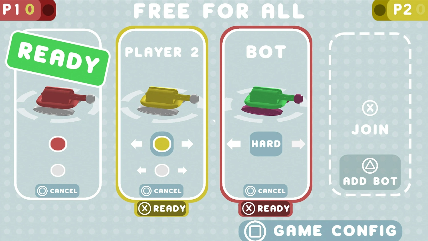 Tanks, But No Tanks