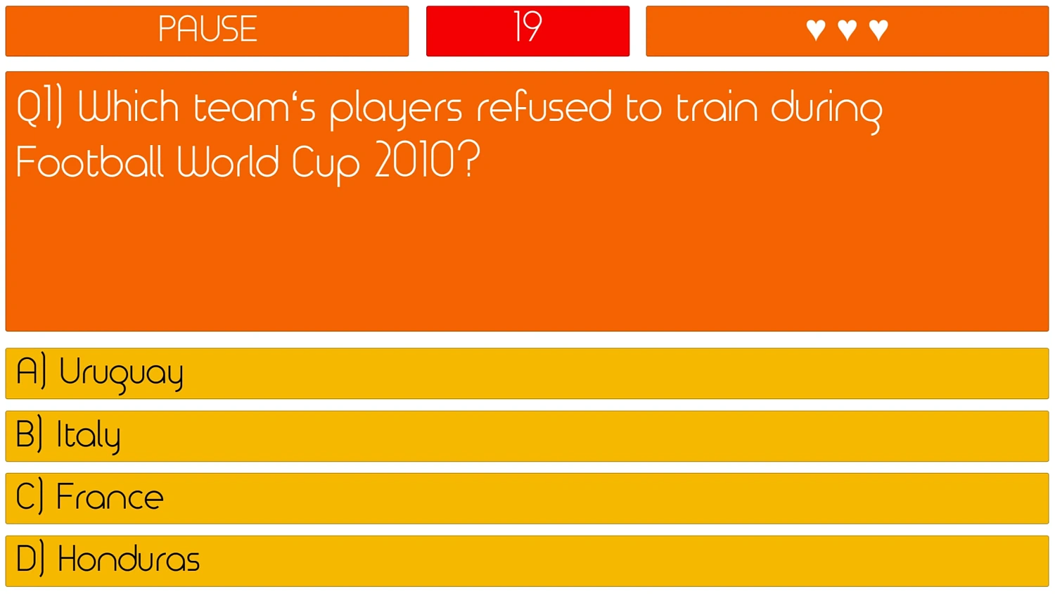 Quiz Time