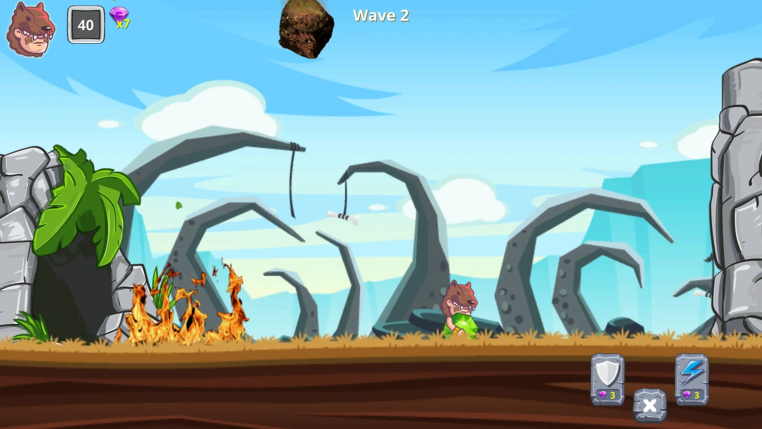 Stone Age Meteor Rush