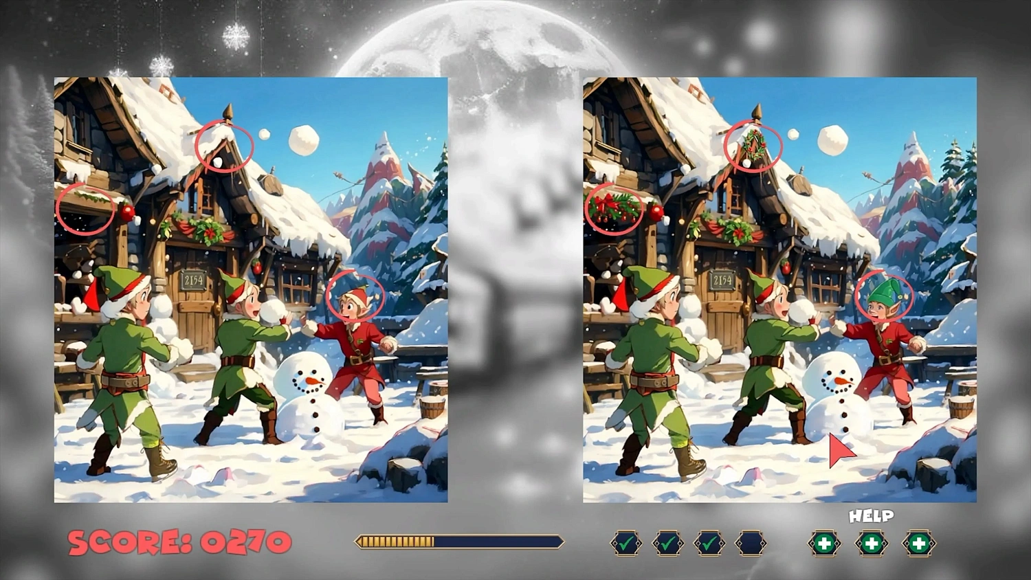 Spot The Difference Christmas