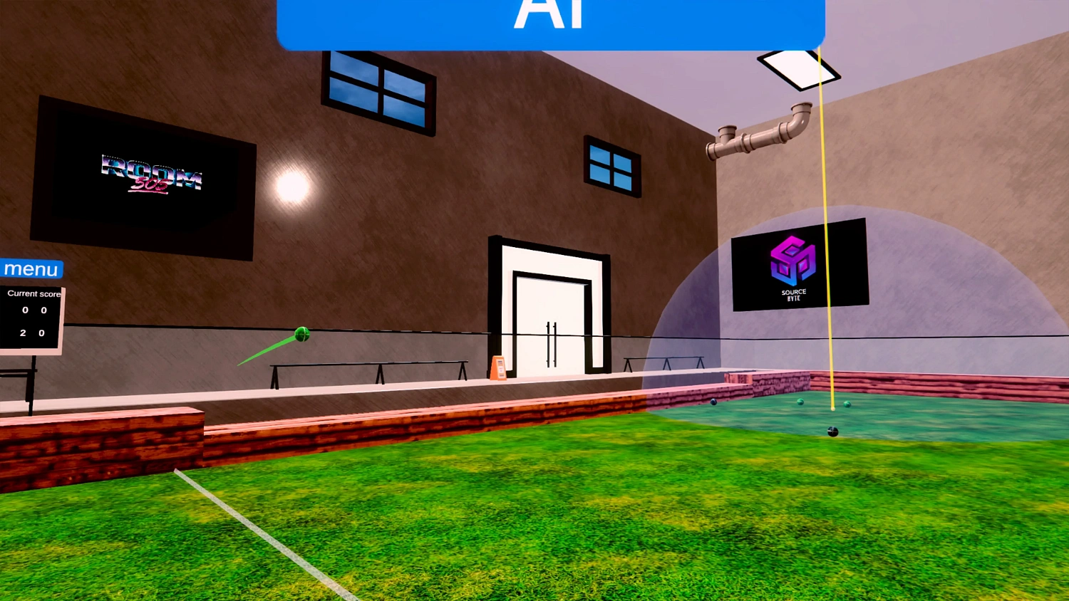 Bocce VR Simulator