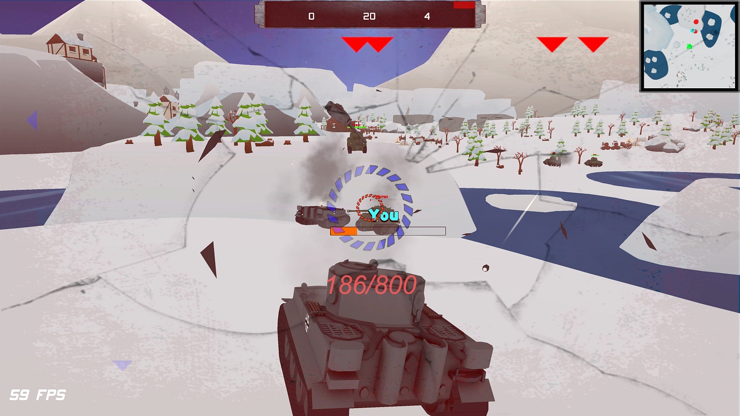 WWII Tank Battle Arena