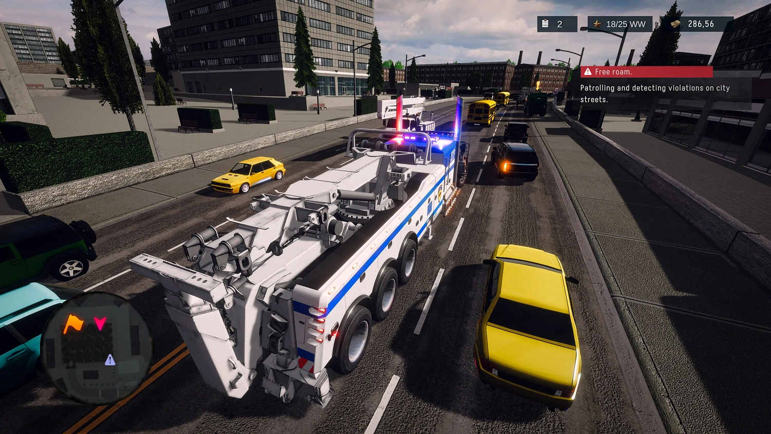 Tow Truck Police Simulator