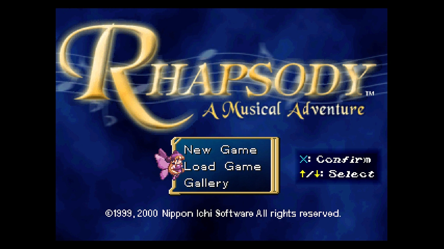 Console Archives Rhapsody: A Musical Adventure