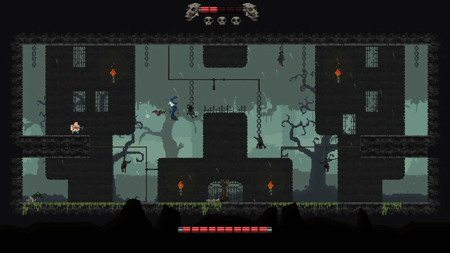 Dark burial