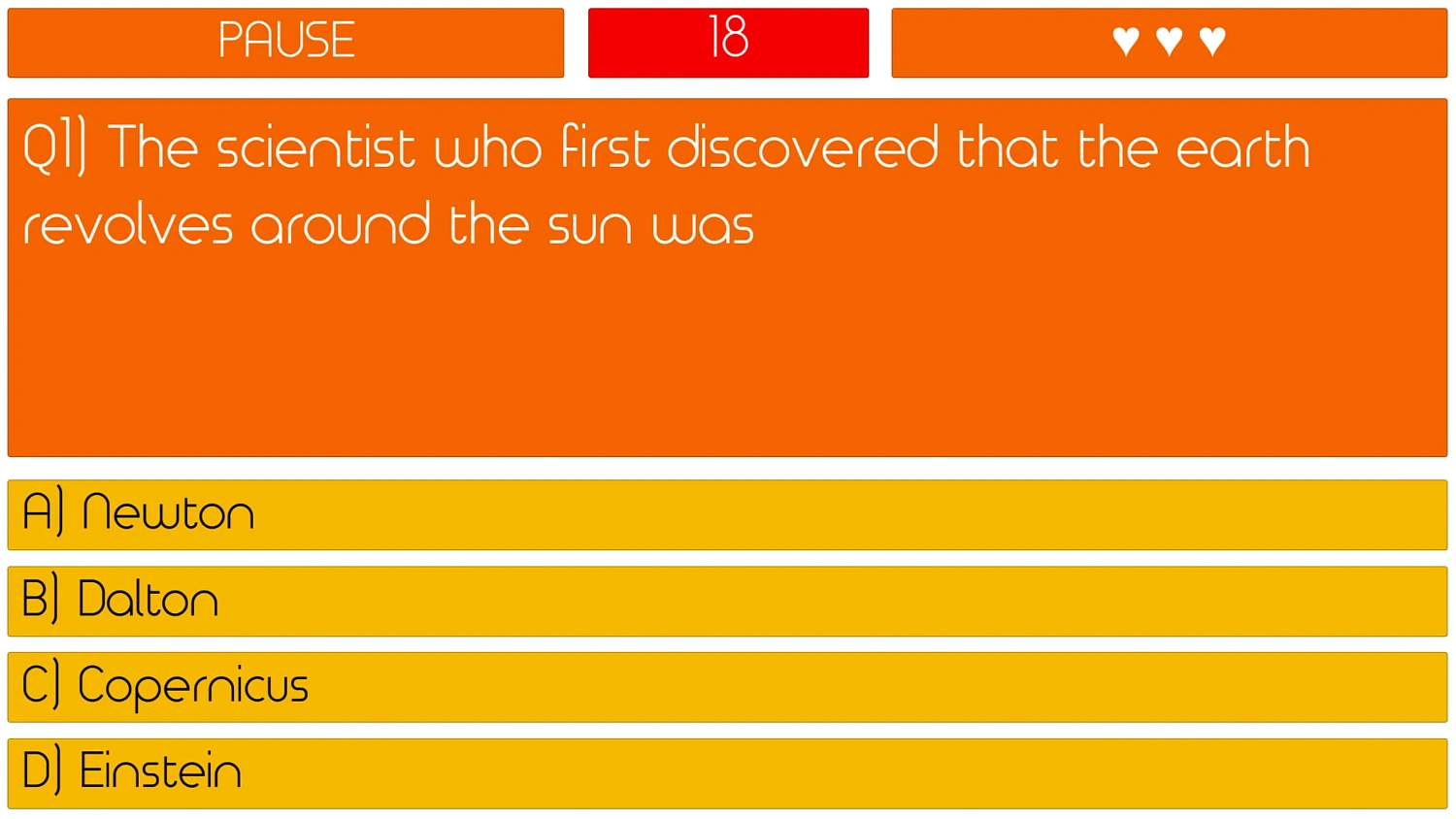 Quiz Time