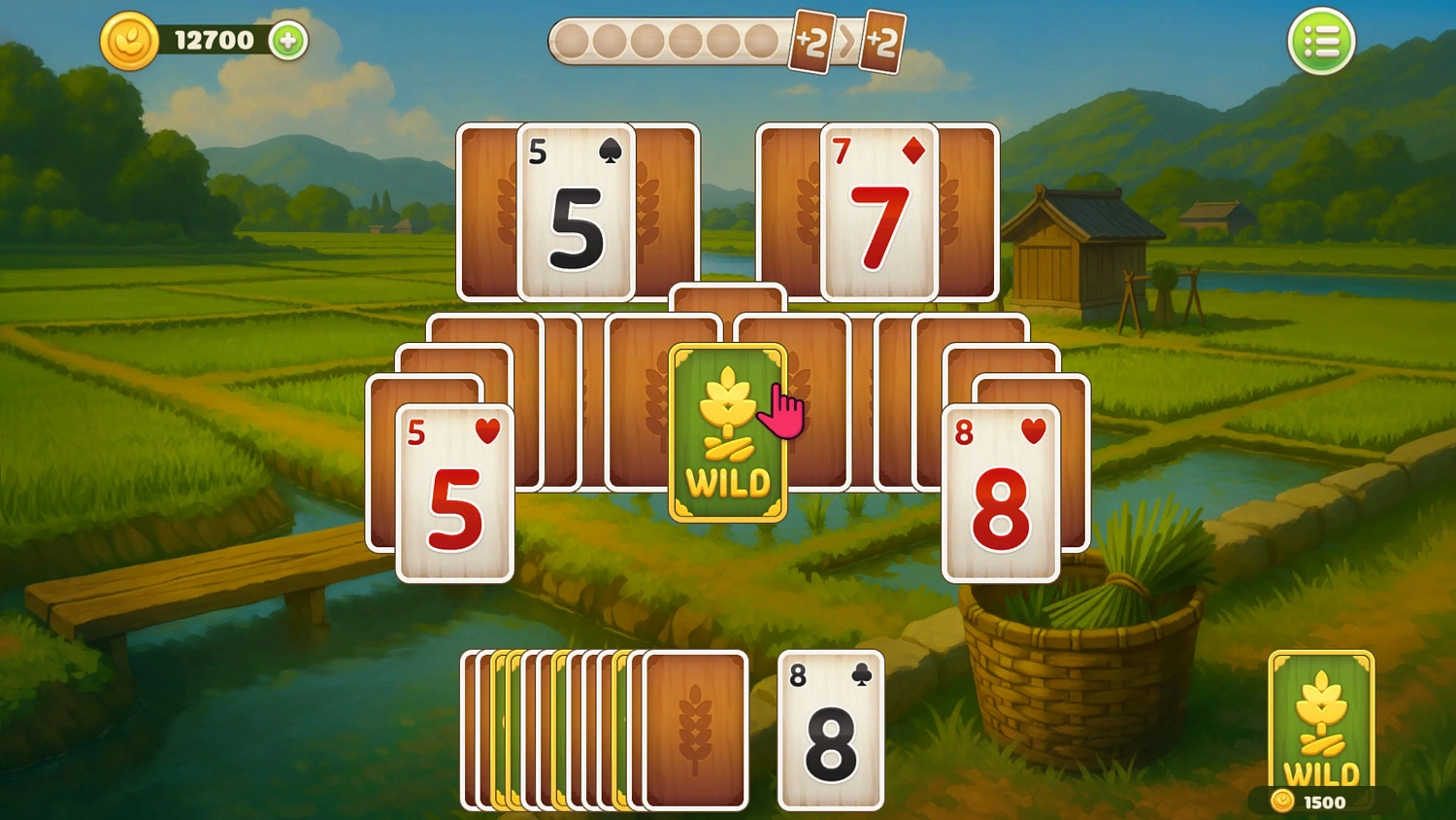 Farming TriPeaks Solitaire