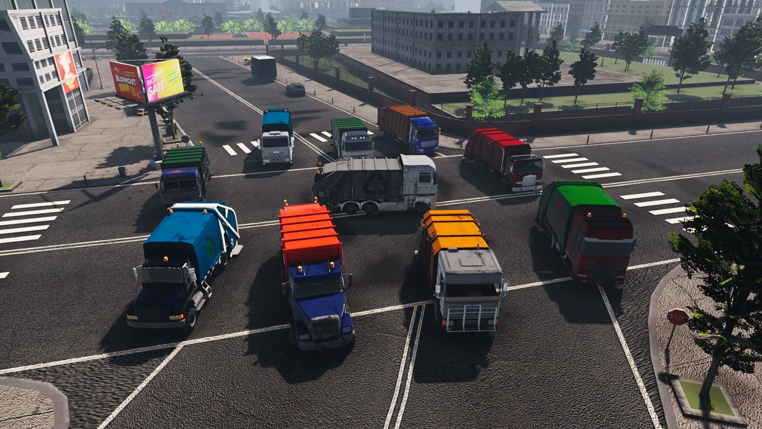 Euro Truck Sim Driver Simulator 24 - Garbage