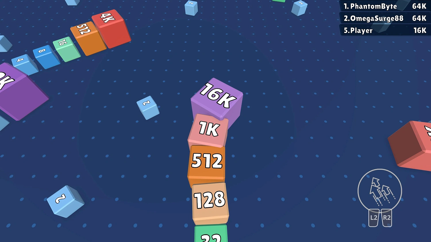 Snake 2048