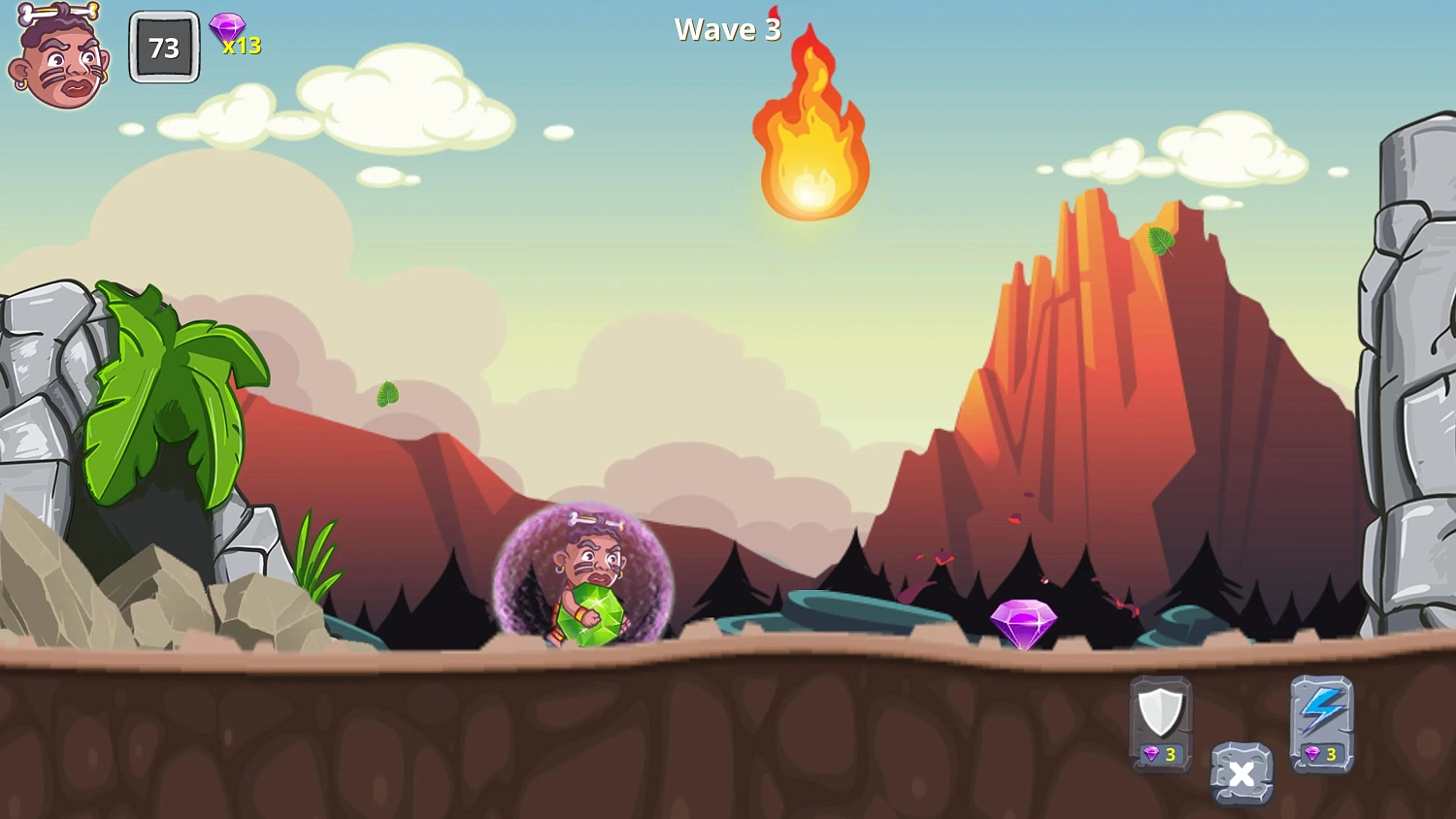Stone Age Meteor Rush