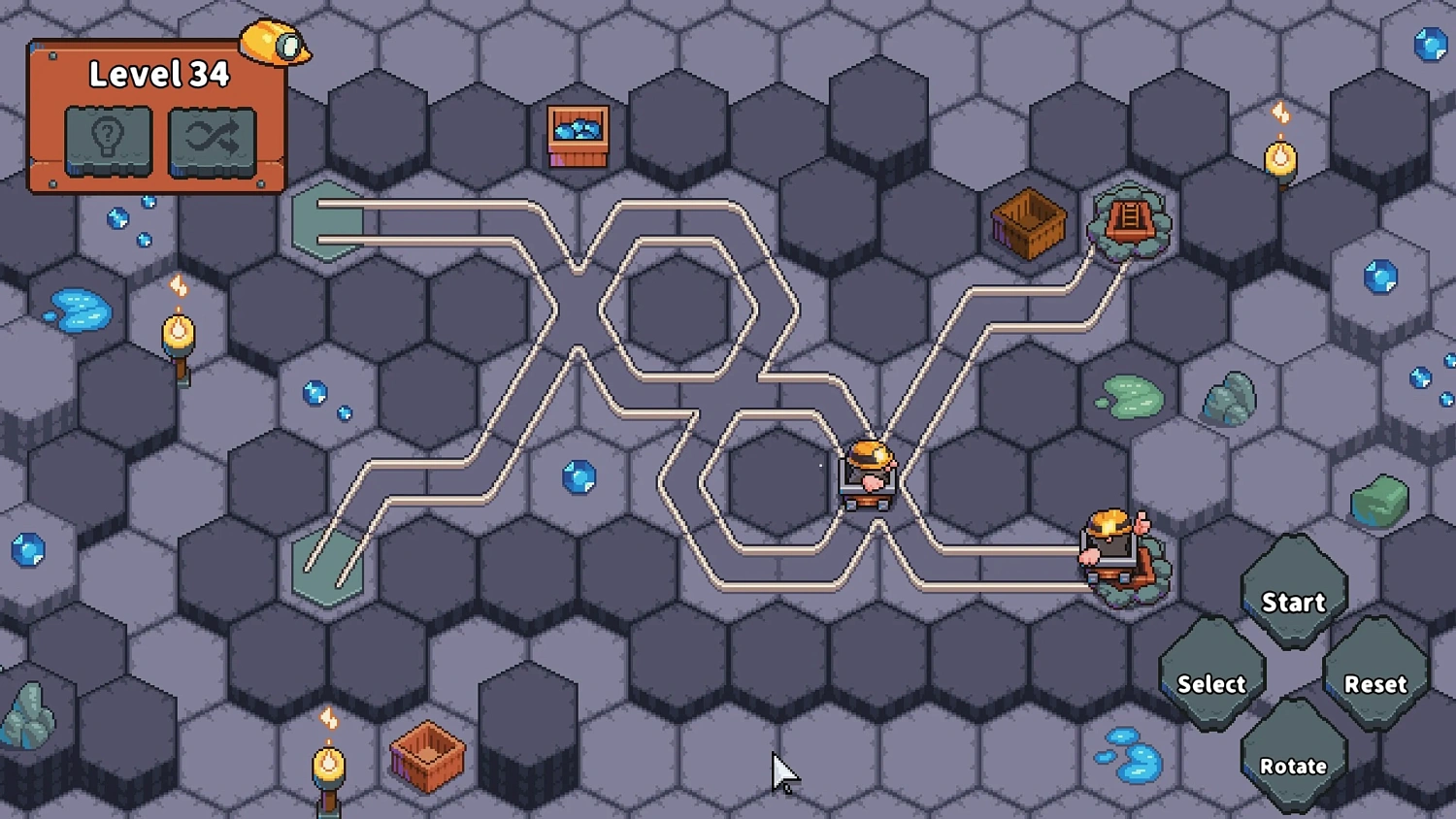 Mole Cart Mining