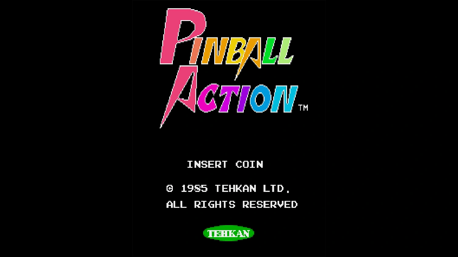 Arcade Archives 2 PINBALL ACTION