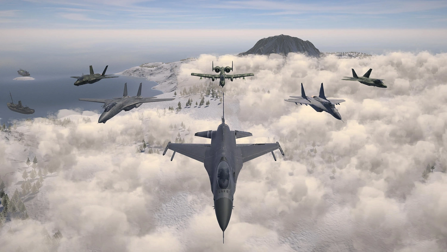 Airplane Flight Simulator : Combat Zone