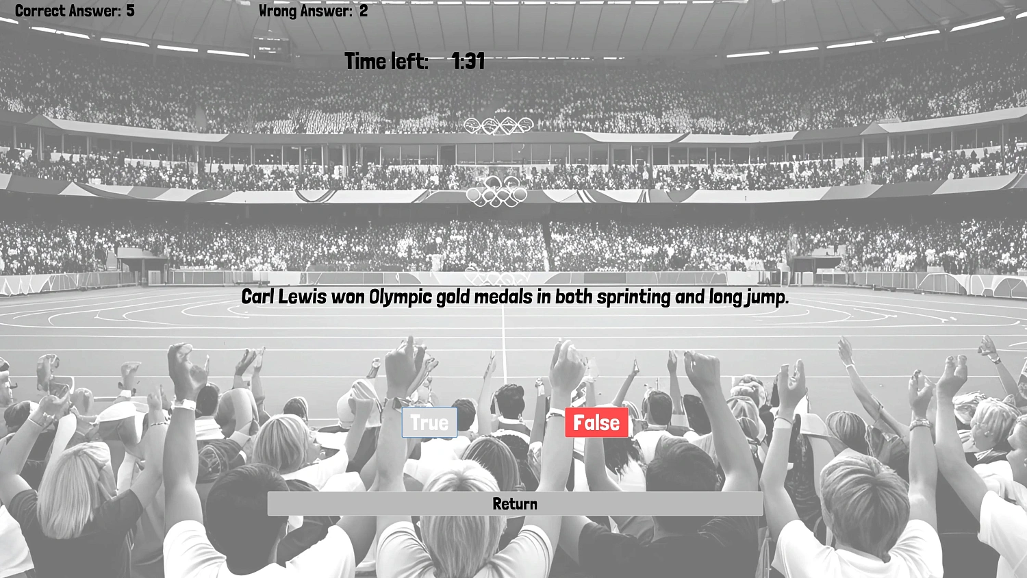 Olympic Games Quiz
