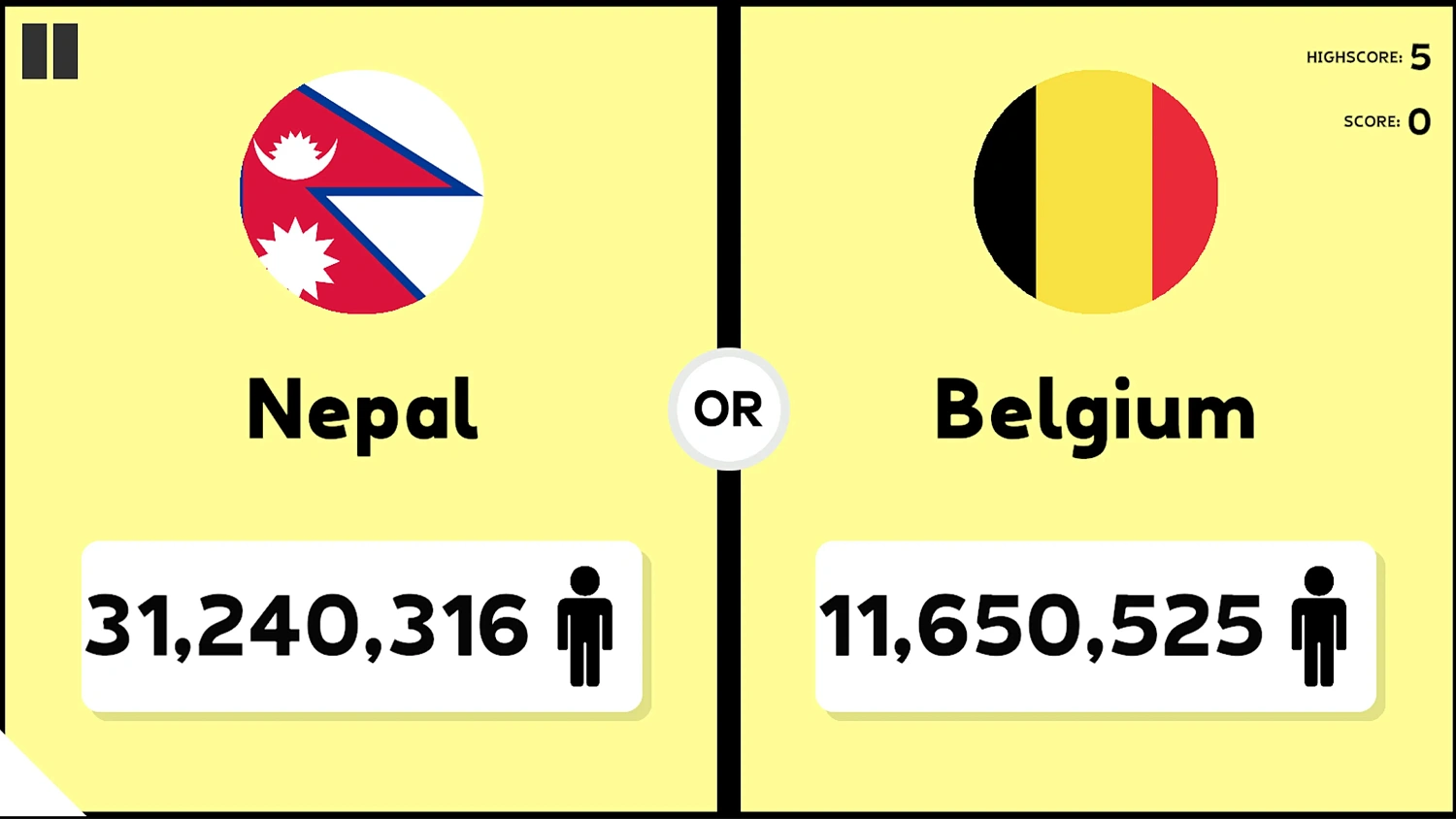 Population Quiz