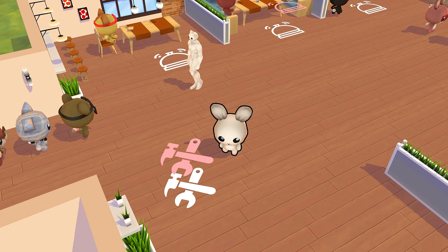 Funny Animal Cafe