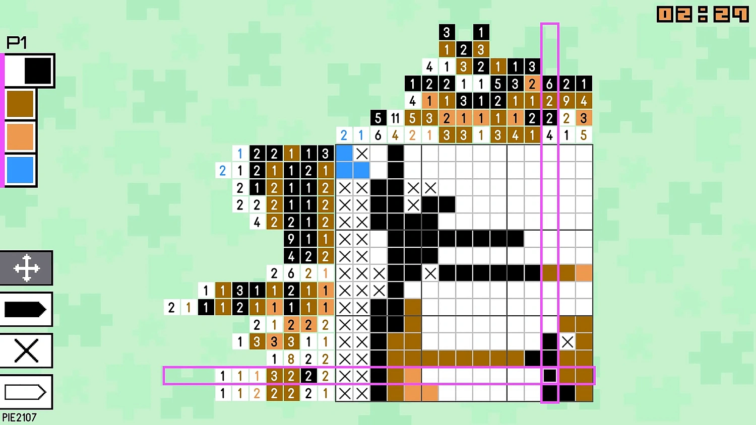 Pic-a-Pix Pieces 2