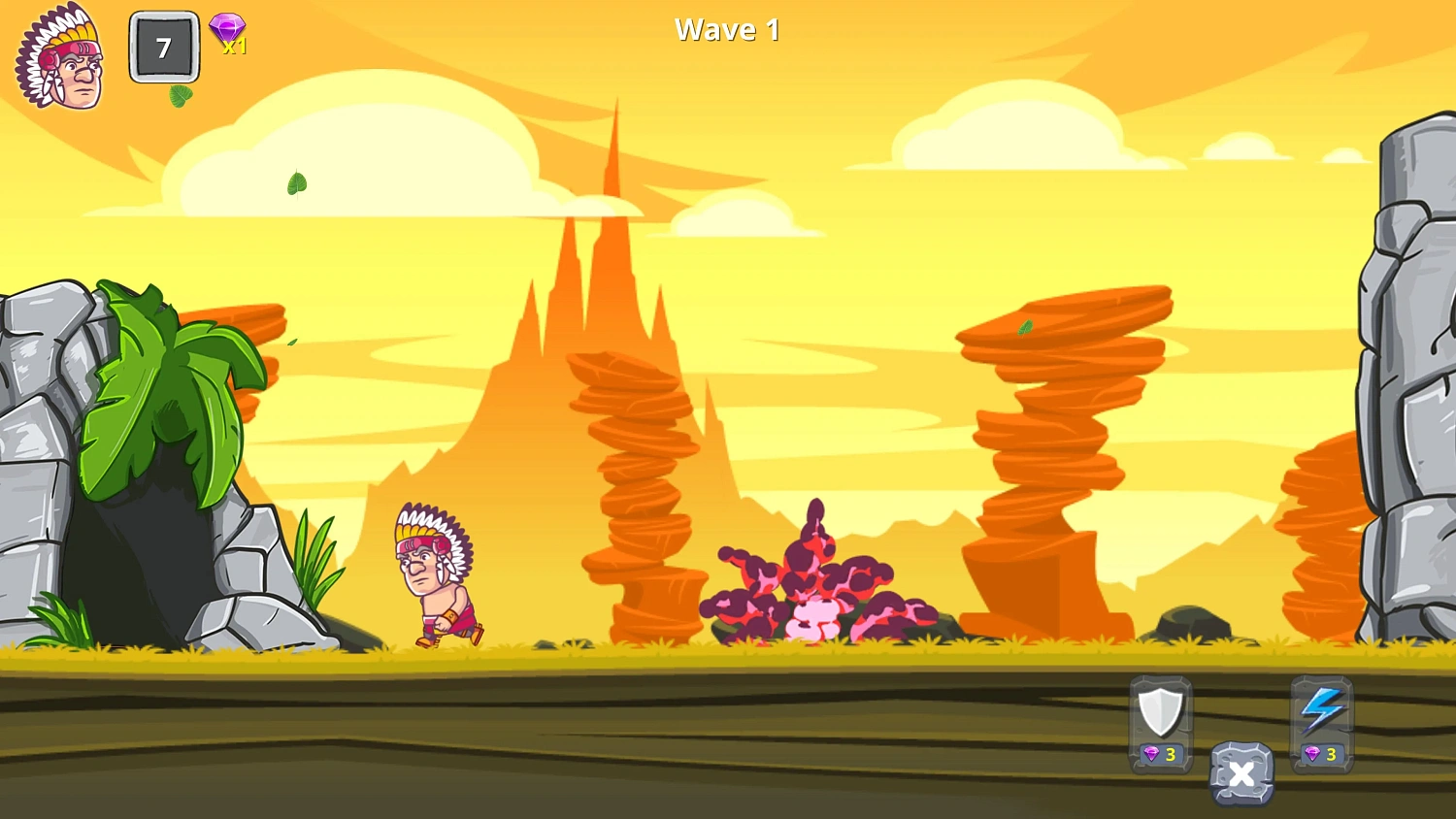 Stone Age Meteor Rush