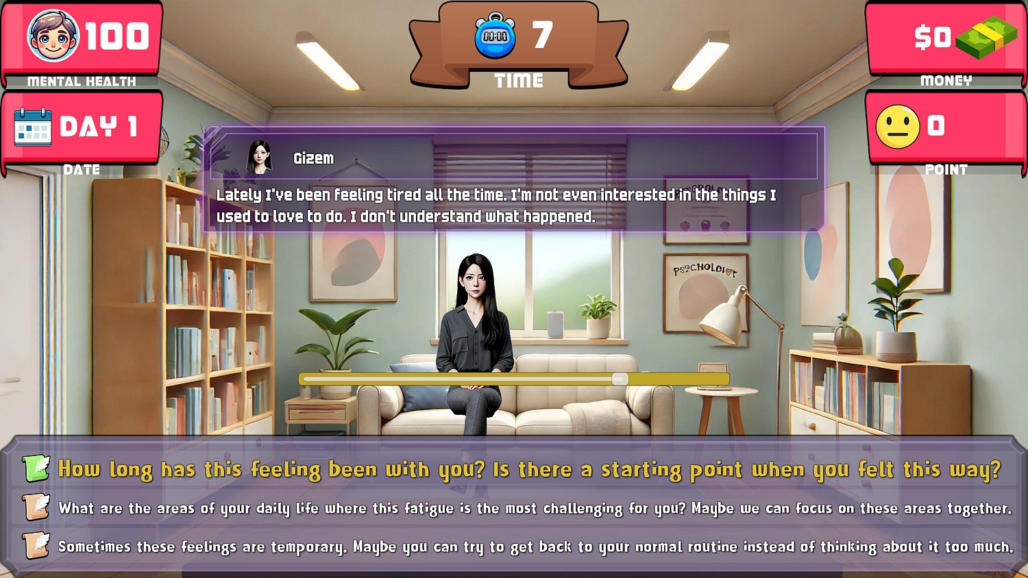 Therapist Simulator