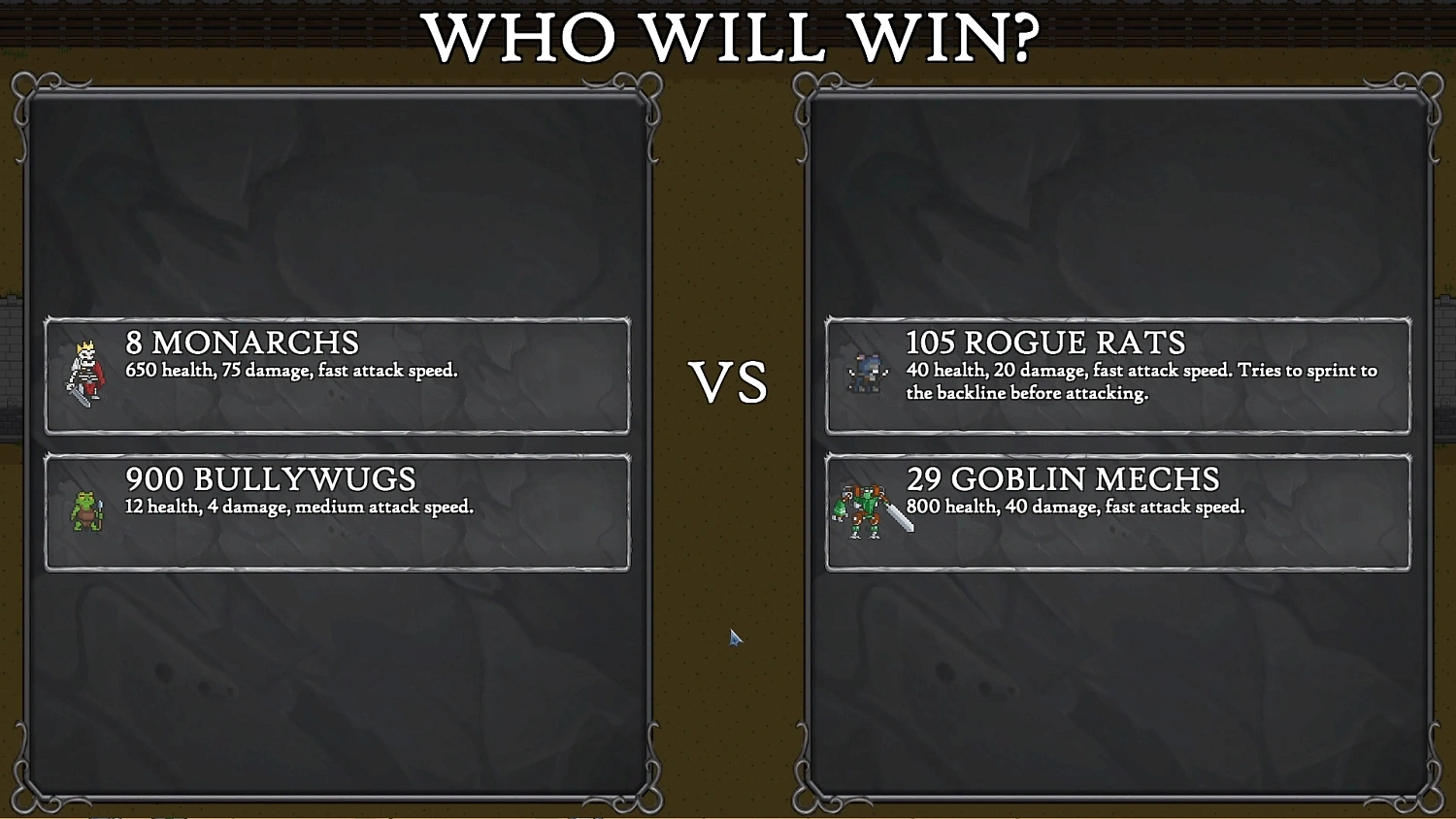 Behold Battle