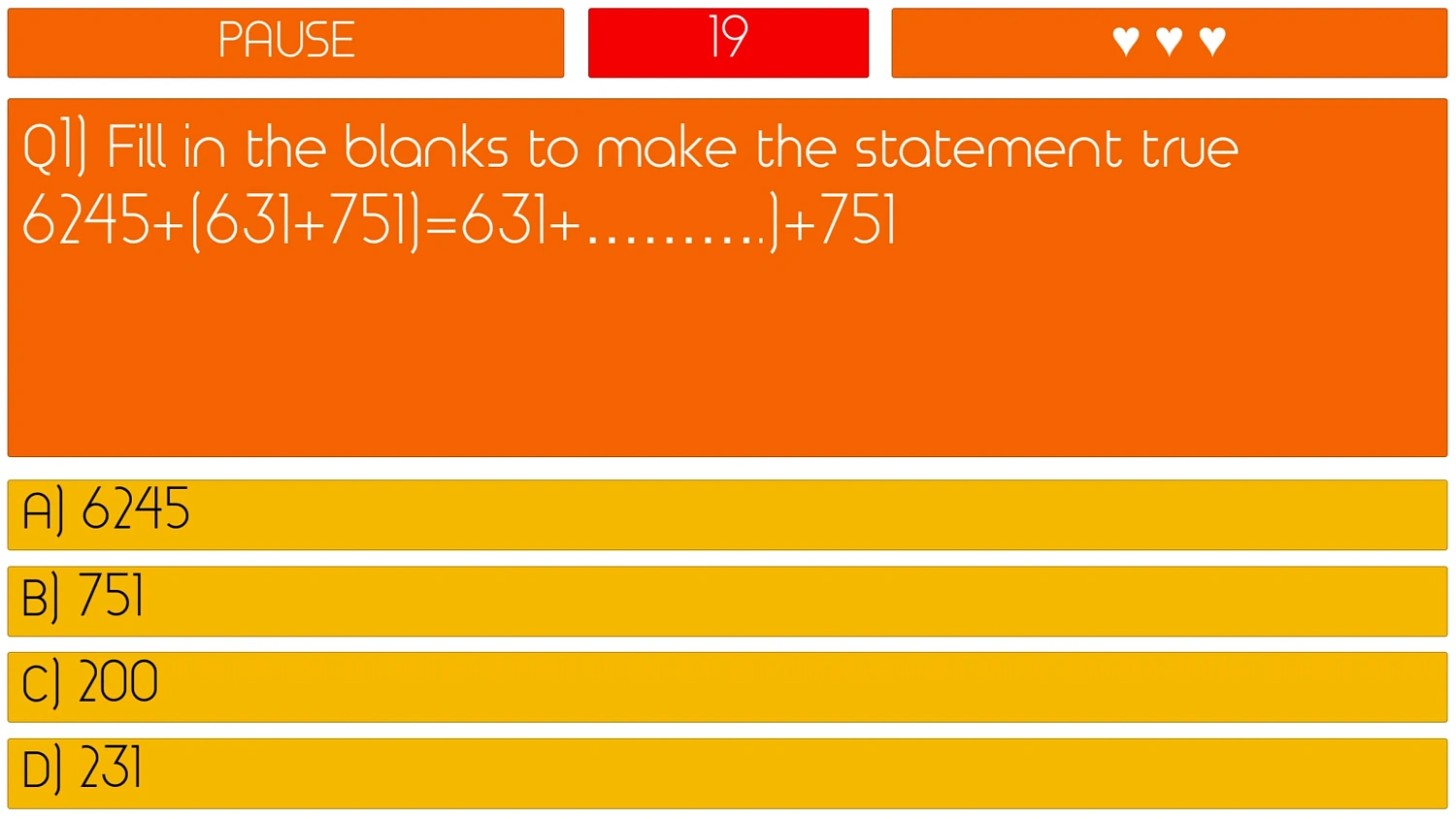 Quiz Time