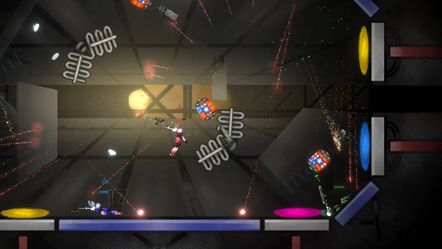 Zero-G Gunfight