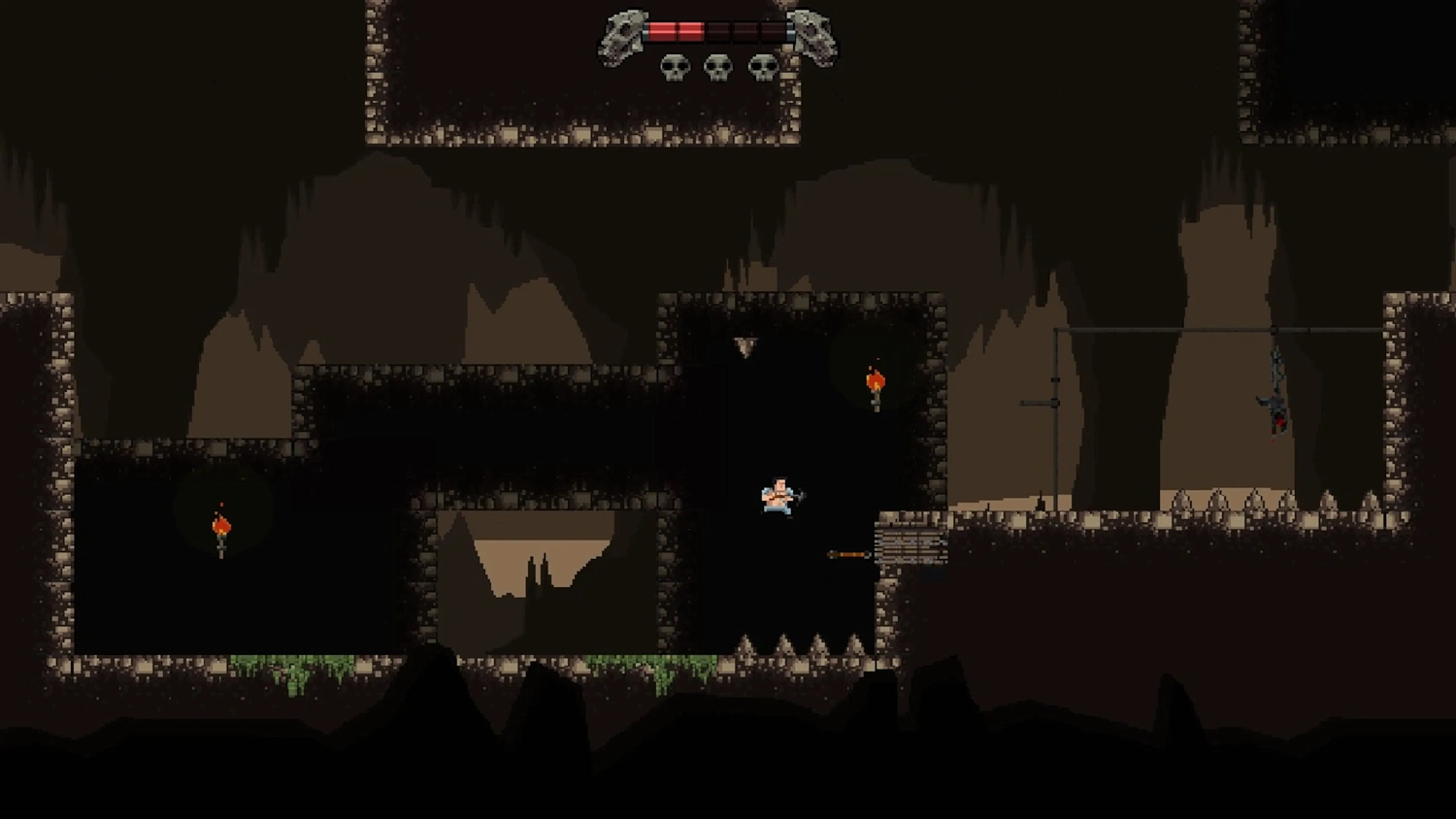 Dark burial