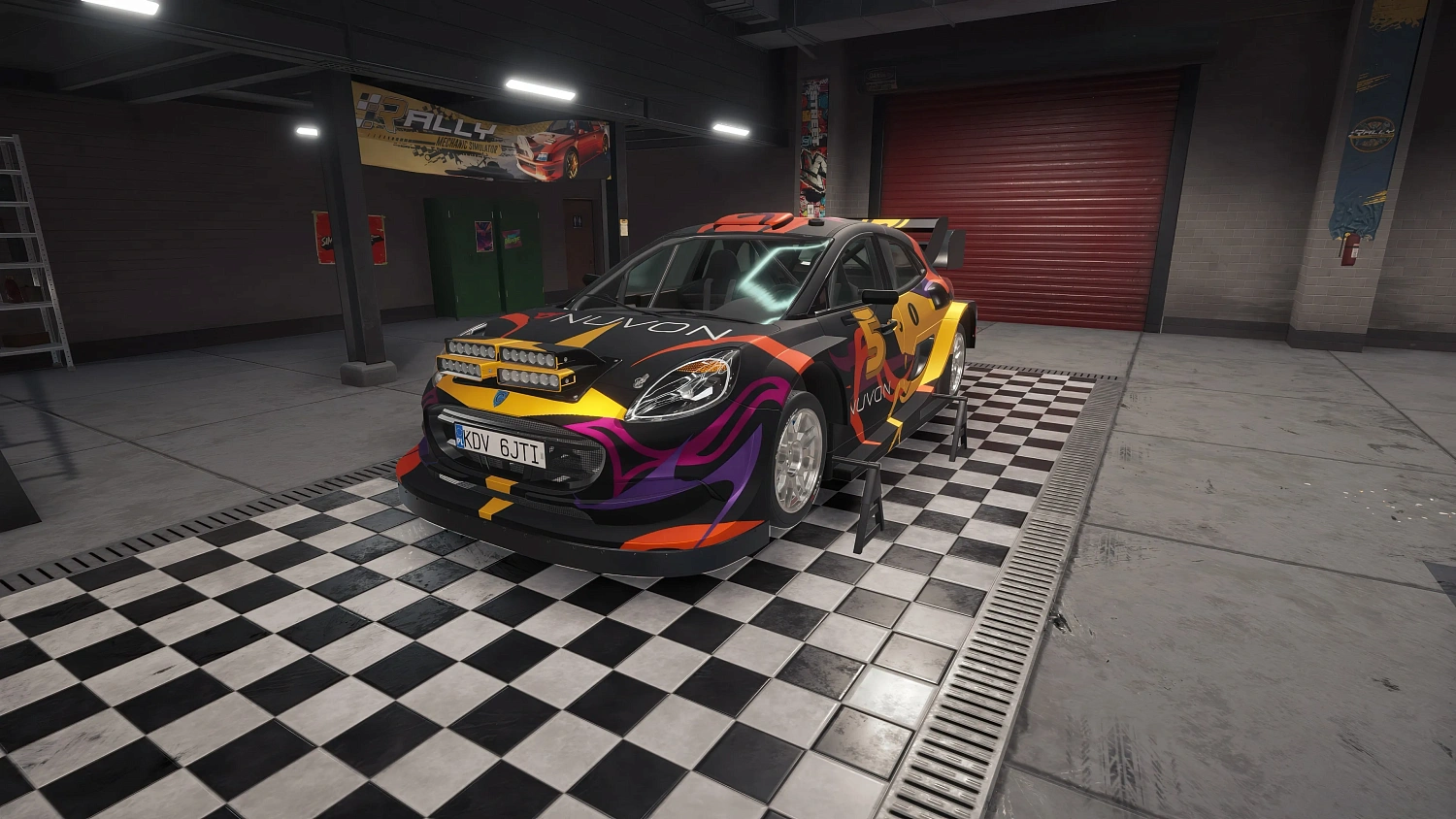 Rally Car Mechanic Simulator