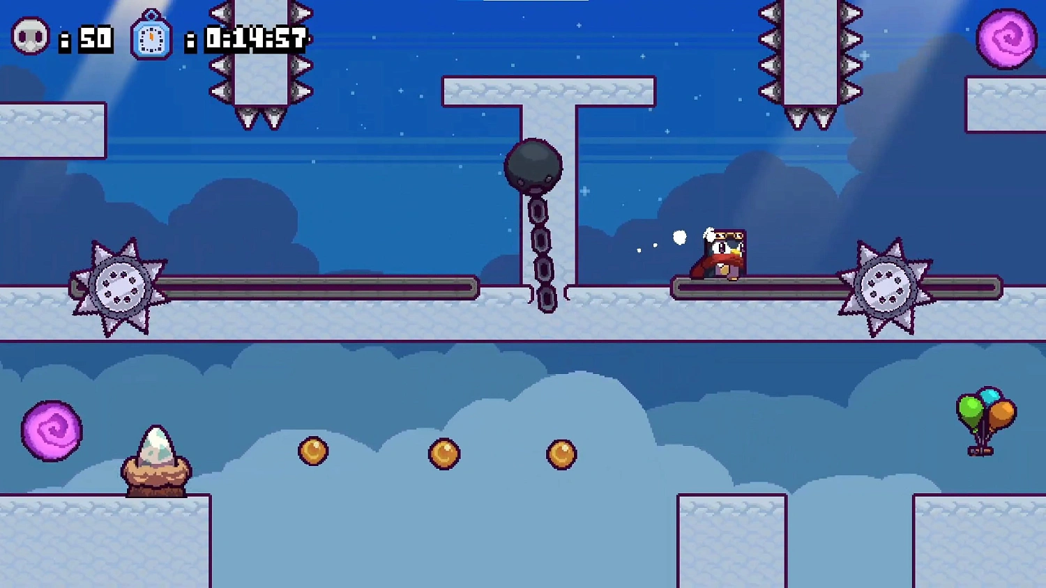 Penguin Flight: Beyond The Clouds