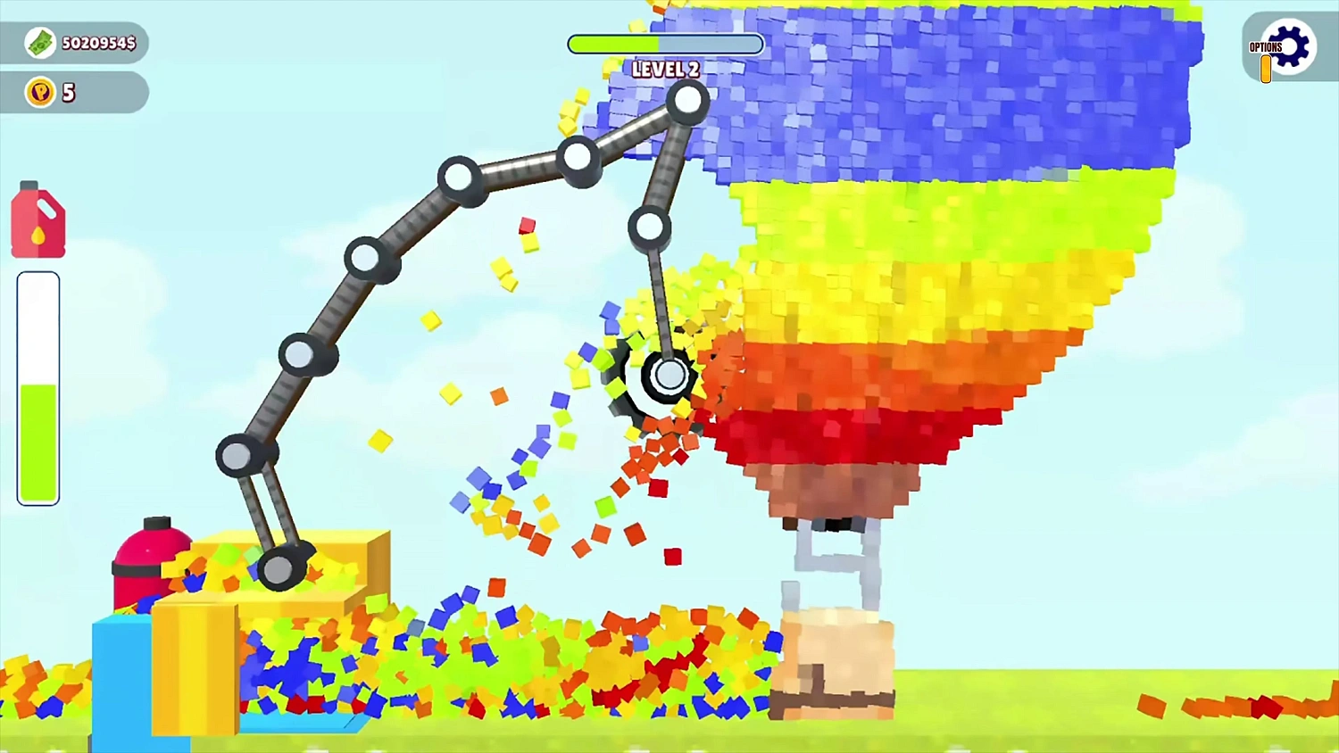 Bucket Crusher
