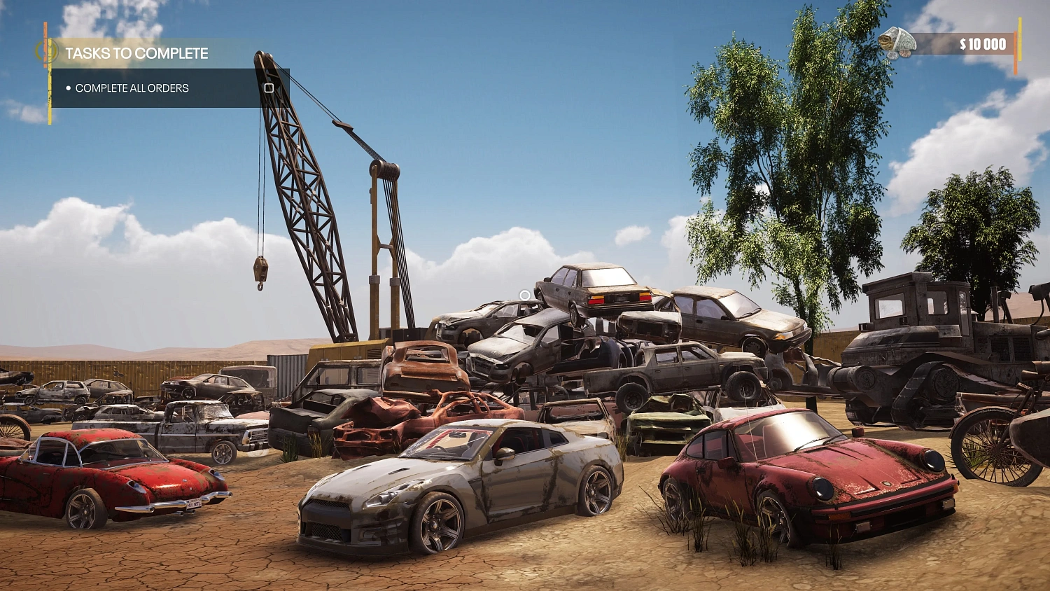 Junkyard Garage Simulator