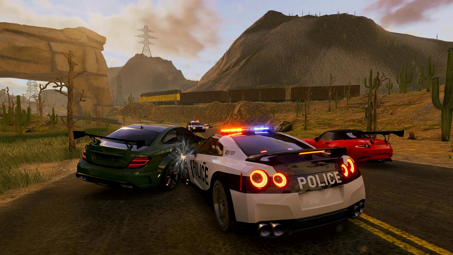 Police Chase Simulator: Highway Racers Pursuit
